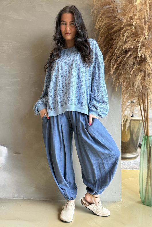 Basso Shirring Genie Pant Airforce